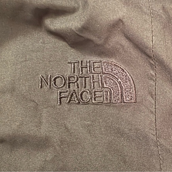 The North Face Black Hooded Trench Coat Rain Jacket Medium - Picture 4 of 13